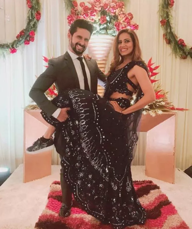 Ravi Dubey and Sargun Mehta