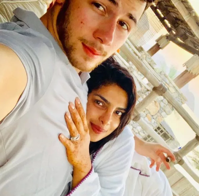 Priyanka and Nick after wedding