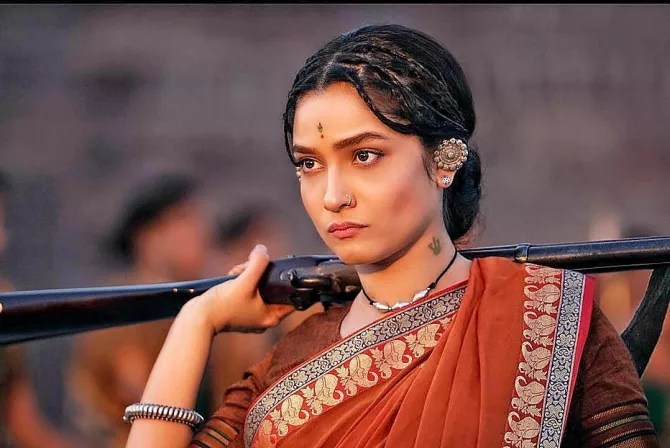 Ankita Lokhande's first look from Manikarnika
