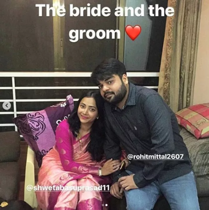 Shweta Basu Prasad and Rohit Mittal