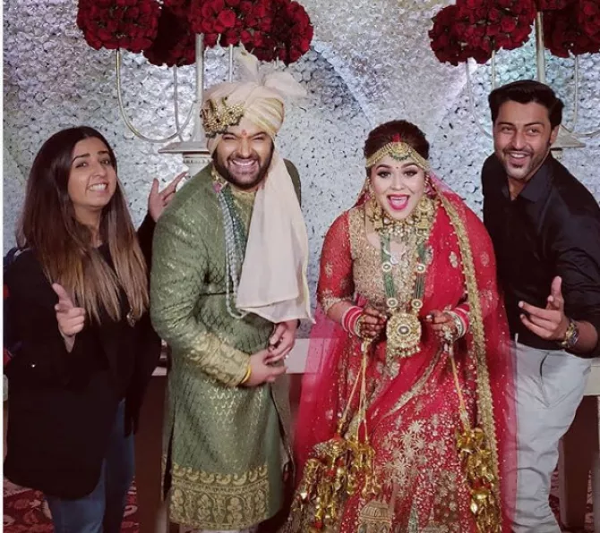 Kapil Sharma and Ginni Chatrath