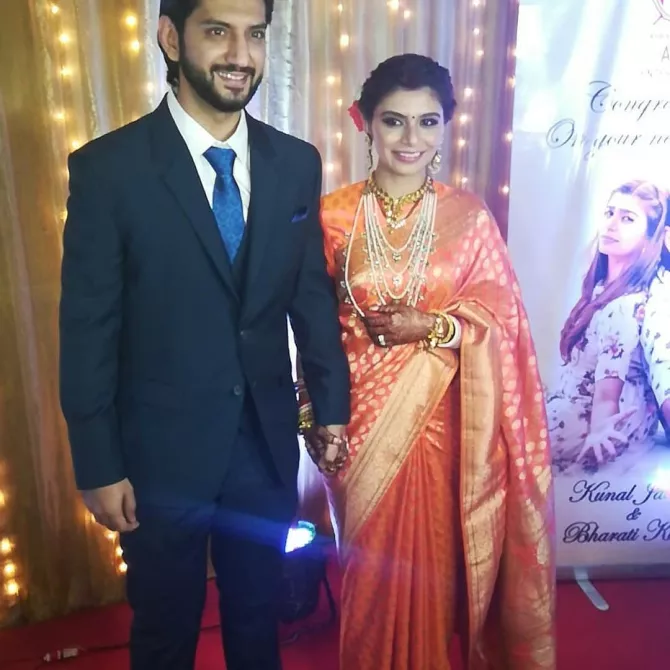 Kunal Jaisingh And Bharati Kumar Wedding Reception