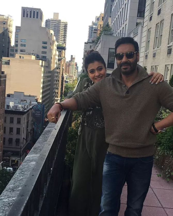 Ajay Devgn and Kajol