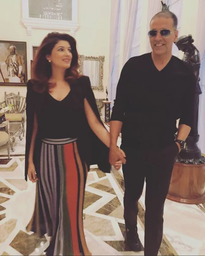 Akshay Kumar and Twinkle Khanna