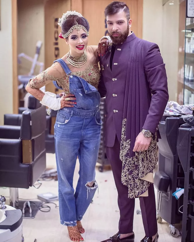 sister wedding dress for brother