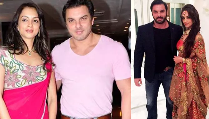 Sohail Khan and Seema Khan