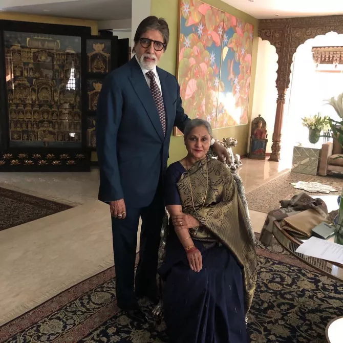 Amitabh Bachchan and Jaya Bachchan