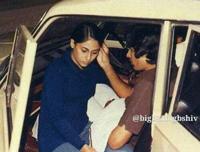 Amitabh Bachchan and Jaya Bachchan