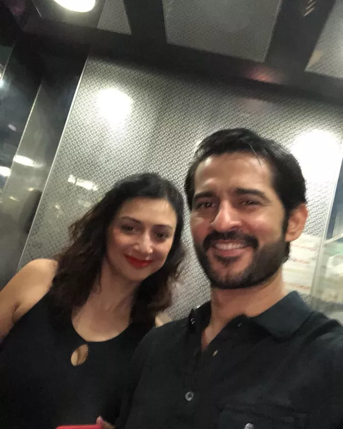 Gauri Pradhan and Hiten Tejwani