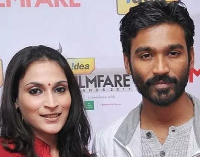 Dhanush and Aishwarya Love Story