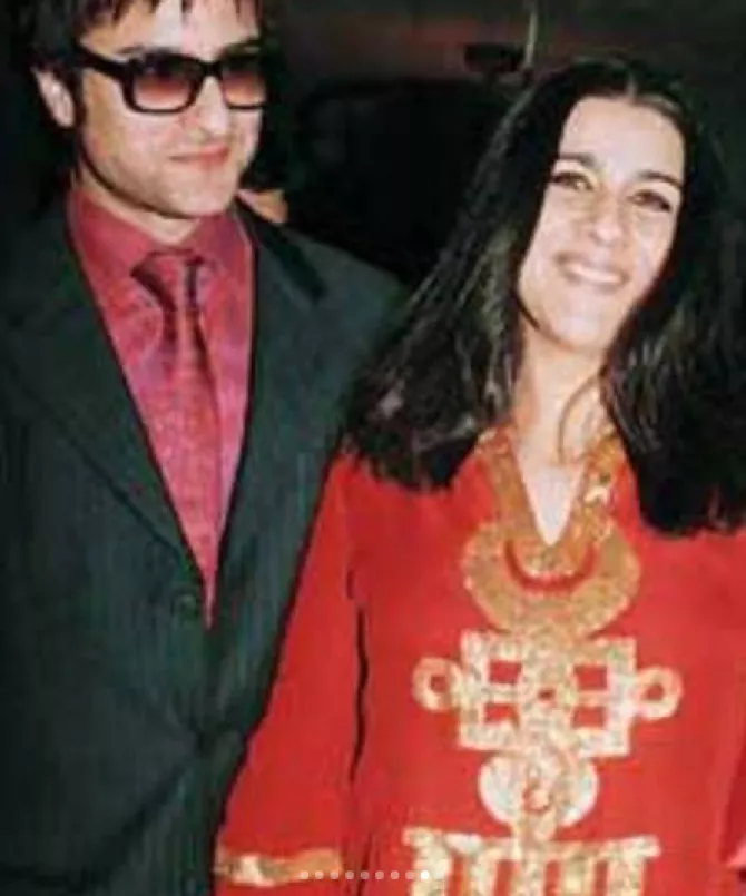 Amrita Singh And Saif Ali Khan