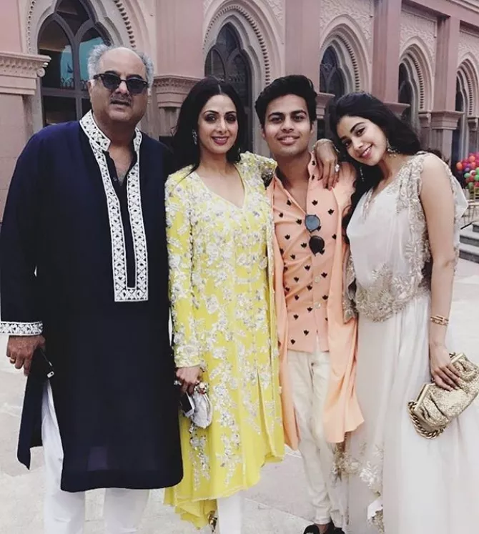 Janhvi Kapoor and Akshat Ranjan