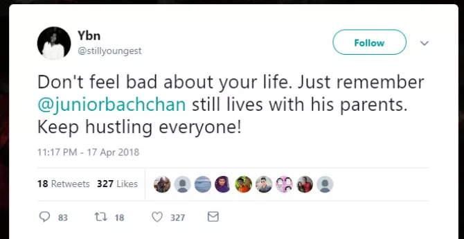 Abhishek Bachchan Shuts Down A Troll