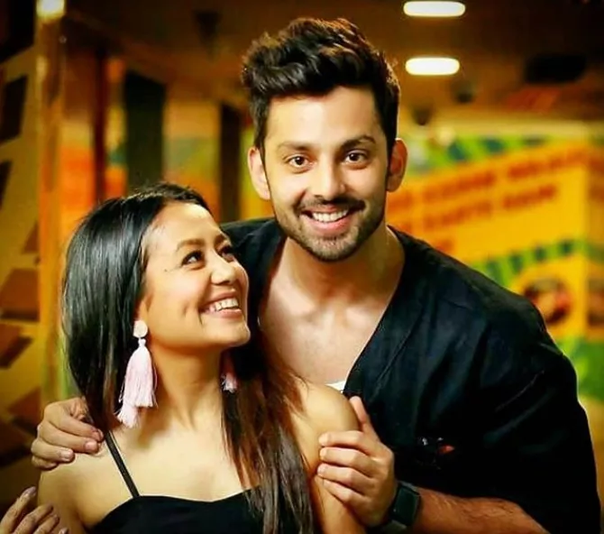 Neha Kakkar and Himansh Kohli