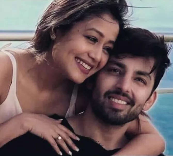 Neha Kakkar and Himansh Kohli