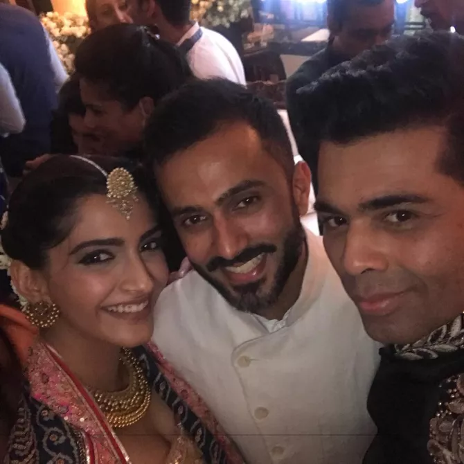 Sonam Kapoor and Anand Ahuja