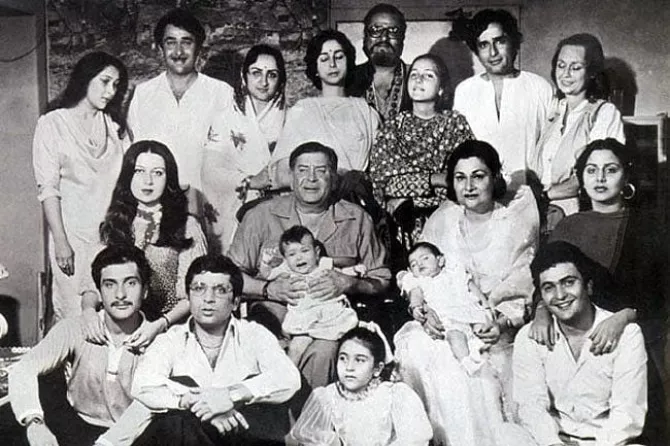 Raj Kapoor and Family