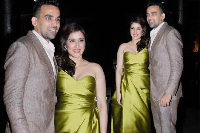 bollywood actress engagement dresses