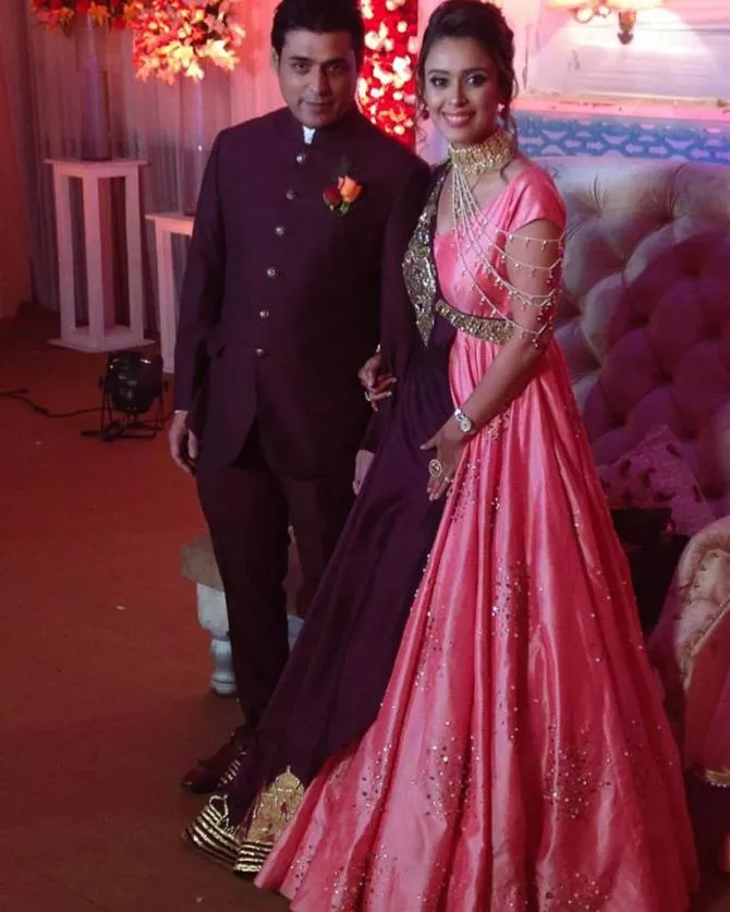 bollywood actress engagement dresses