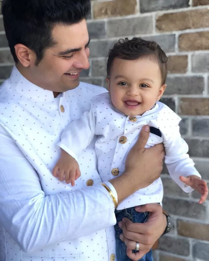 Karan Mehra and Kavish Mehra