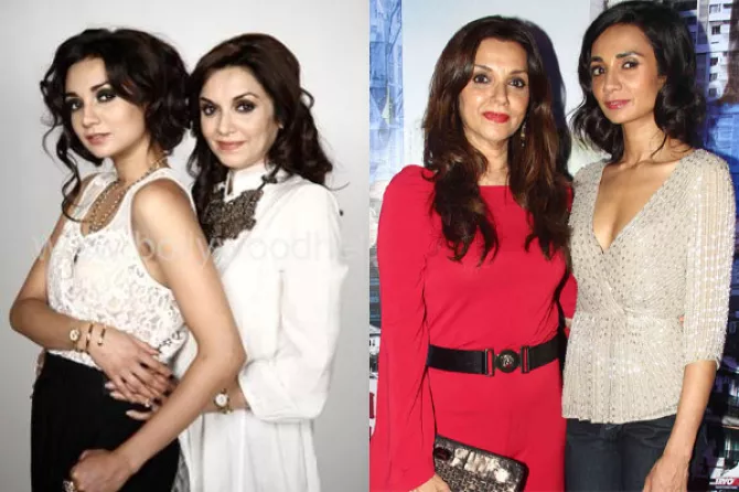 Lillete Dubey with Ira Dubey