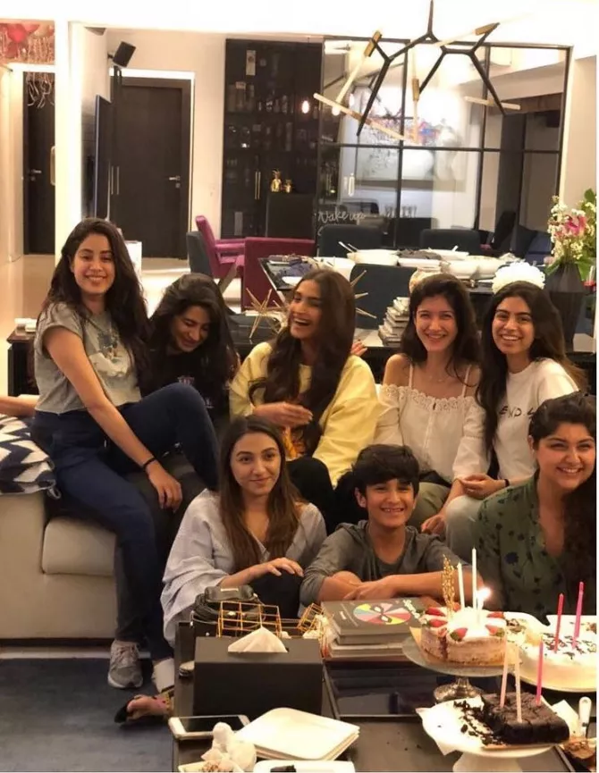 Sonam Kapoor and Janhvi Kapoor