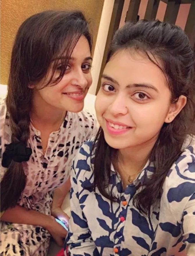 Dipika Kakar and Saba Ibrahim