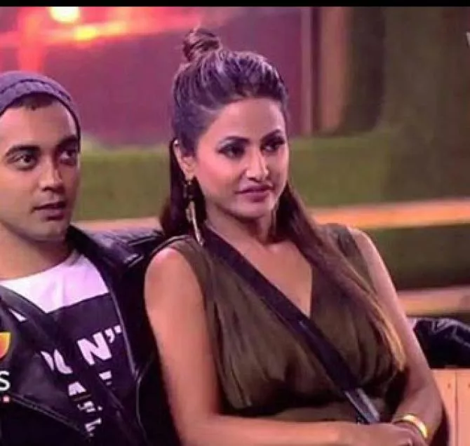 Hina Khan and Luv Tyagi