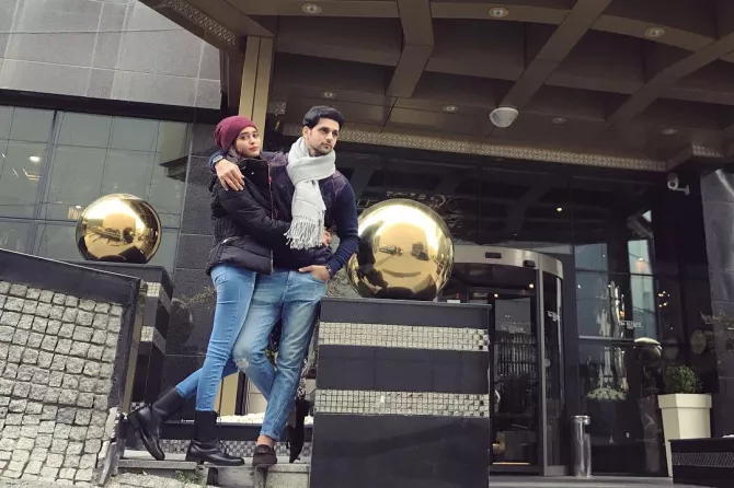 Neha Saxena And Shakti Arora Honeymoon Pics