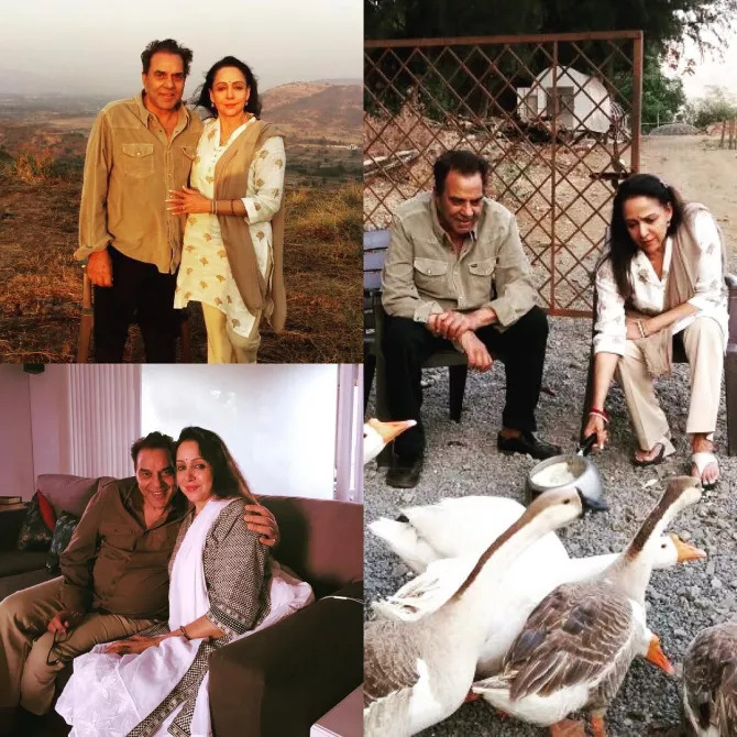 Dharmedra And Hema Malini