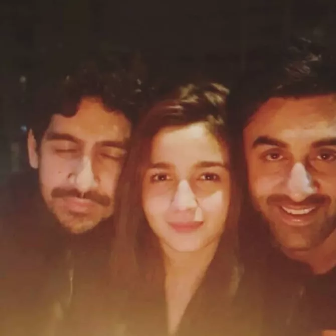 Alia Bhatt, Ranbir Kapoor and Ayan Mukerji