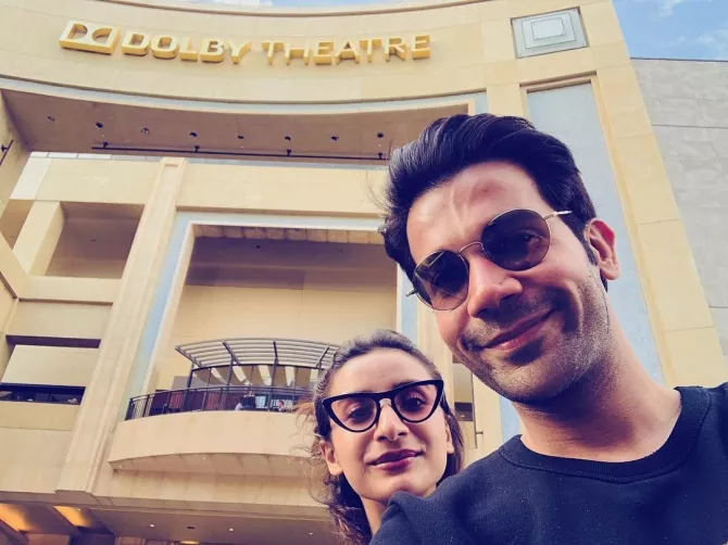 Raj Kummar Rao And Girlfriend Patralekha Romantic US Holiday