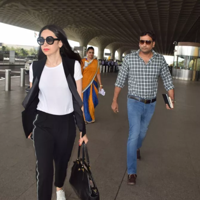 Karisma Kapoor and Sandeep Toshniwal
