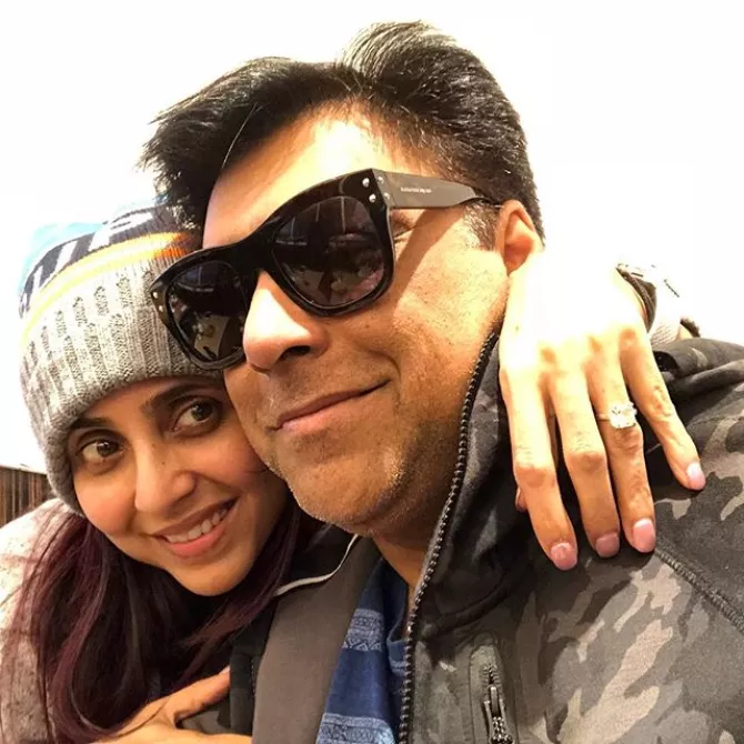 Gautami Kapoor and Ram Kapoor