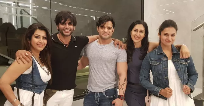 Karan Patel and Ankita Karan Patel