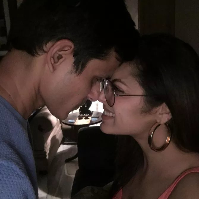 Drashti Dhami and Niraj Khemka