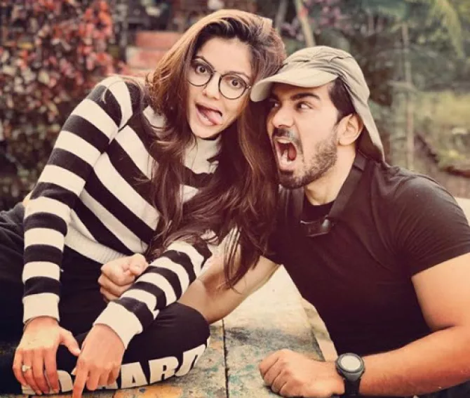 Rubina Dilaik and Abhinav Shukla