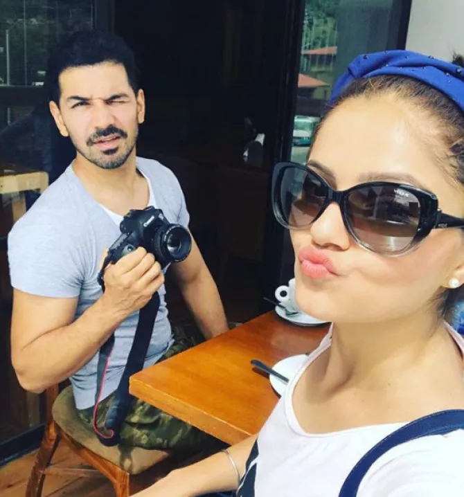 Rubina Dilaik and Abhinav Shukla