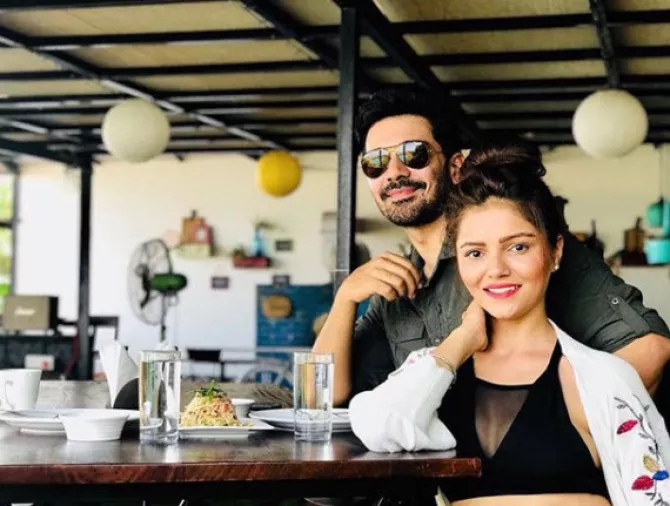 Rubina Dilaik and Abhinav Shukla