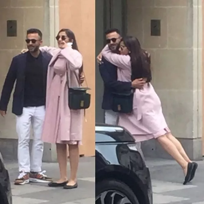 Sonam Kapoor Ahuja and Anand S Ahuja