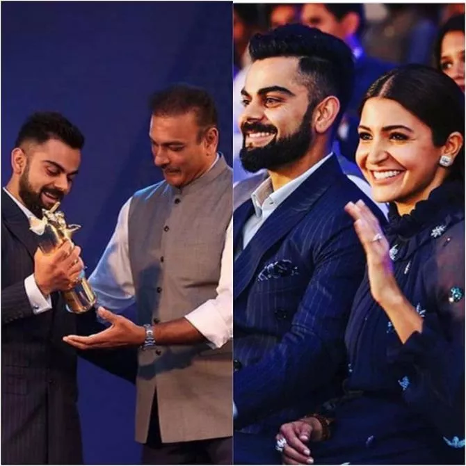 Virat Kohli and Anushka Sharma