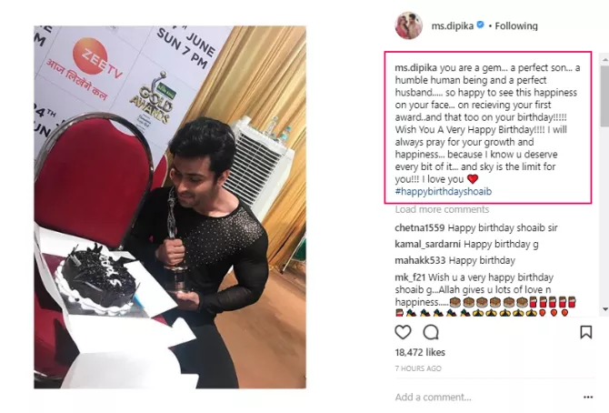 Dipika Kakar and Shoaib Ibrahim