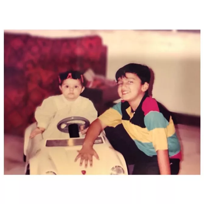 Arjun Kapoor and Anshula Kapoor