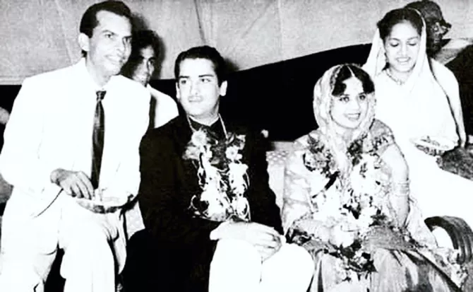 Shammi Kapoor and Geeta Bali's marriage