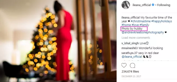 Ileana D'Cruz and Andrew Kneebone