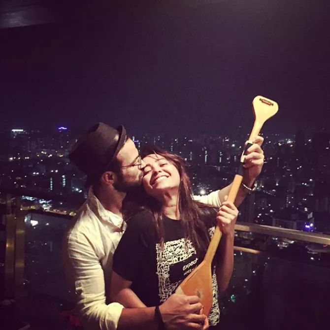 Asha Negi and Rithvik Dhanjani