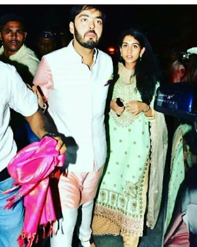 Anant Ambani and Radhika Merchant