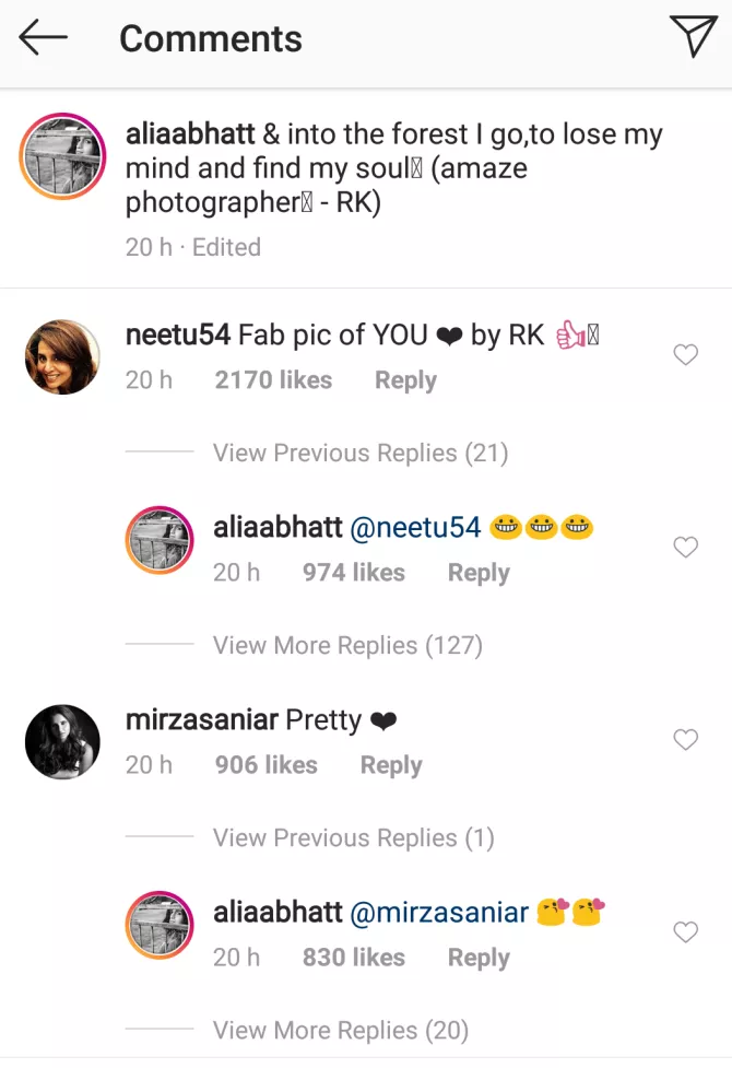 Alia Bhatt, Ranbir Kapoor and Neetu Kapoor