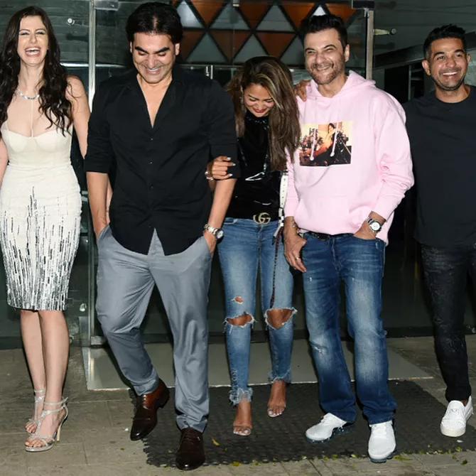 Amrita Arora Bonds With Arbaaz Khan's Girlfriend Giorgia Andriani