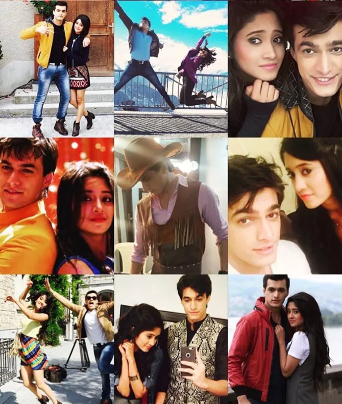 Shivangi Joshi And Mohsin Khan